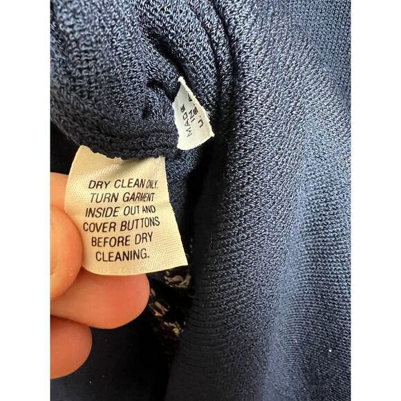 Vintage St. John Sweater Nautical Santana Knit Sz. P (XS/S) - Picture 6 of 7